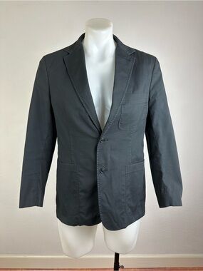 Steven Alan Black Unstructured Blazer